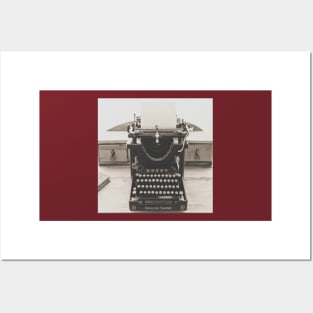 Vintage Typewriter Posters and Art
